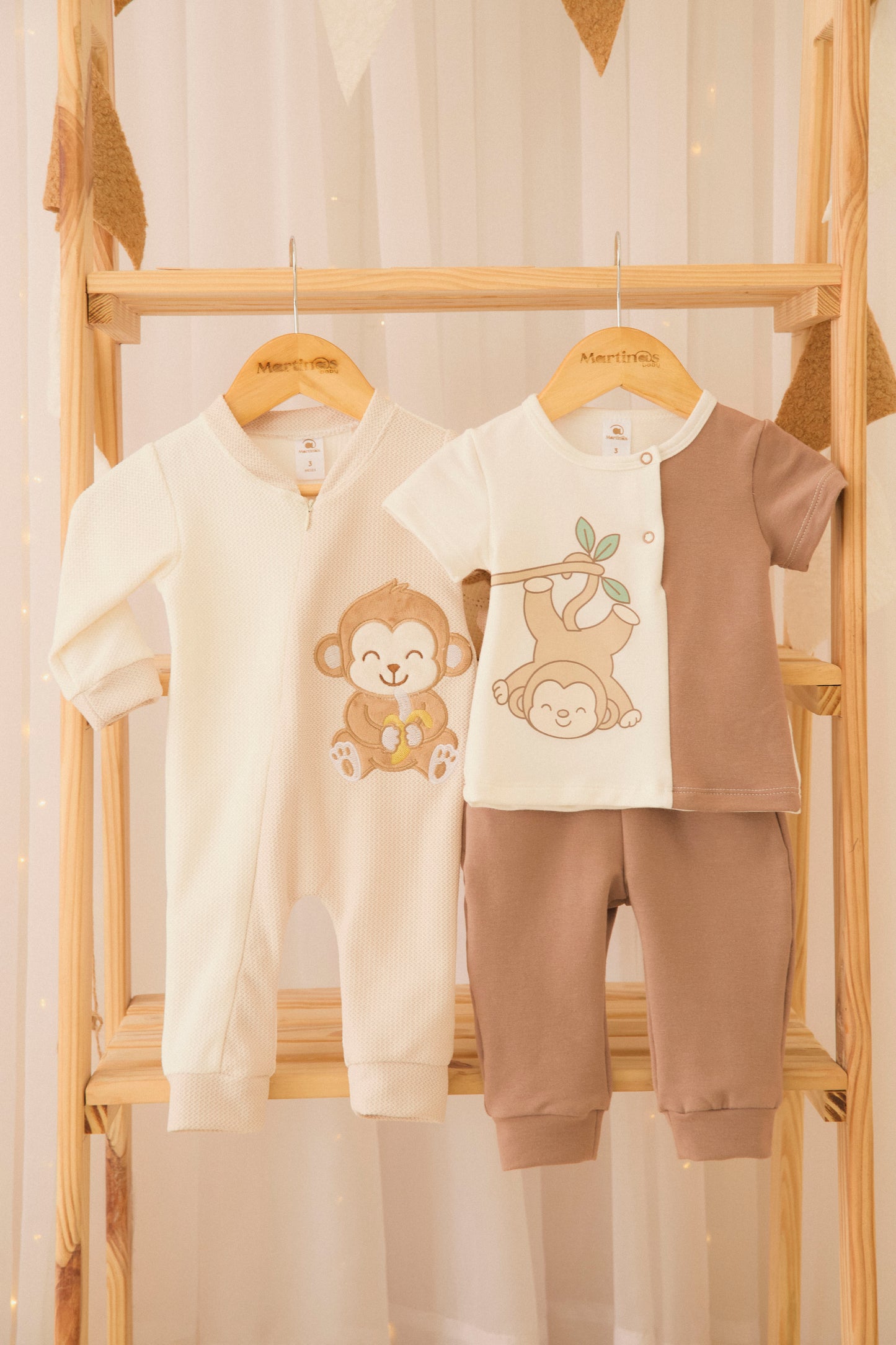 SET PIJAMA MI PEQUEÑA TRAVEZURA X3