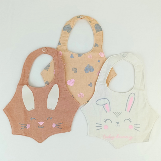 SET BABEROS x3 PELUCHITOS