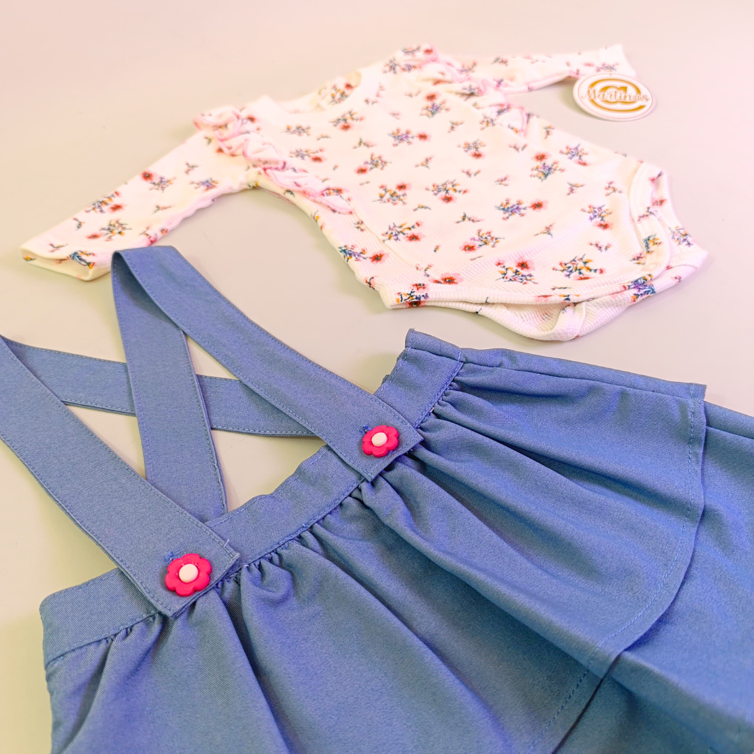 Conjunto Falda Chambray